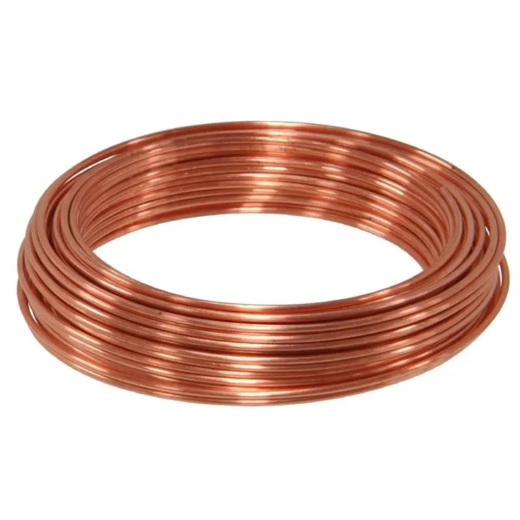 Alambre Plano De Cobre De Gran Flexibilidad Y Fácil Doblado